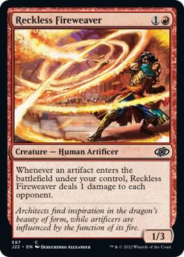 Reckless Fireweaver card image