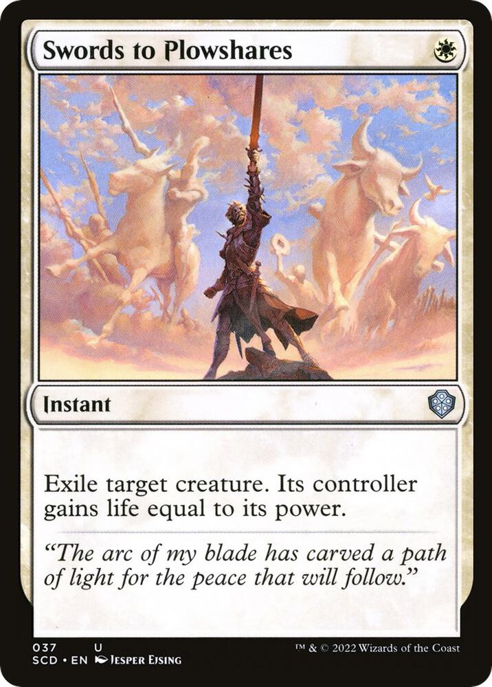 Swords to Plowshares card image