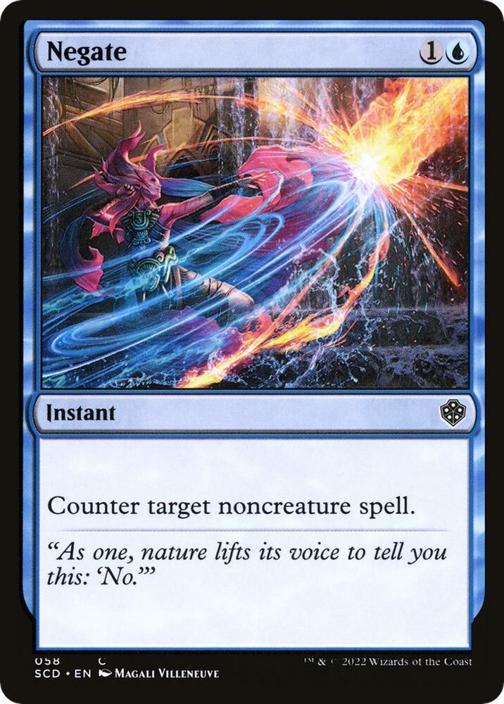 Negate card image