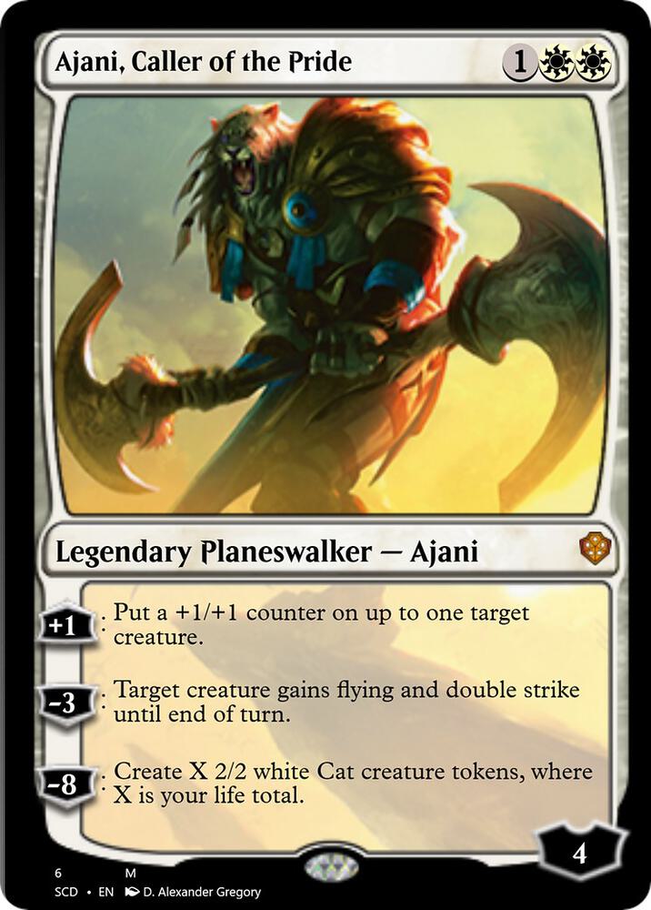 Ajani, Caller of the Pride card image