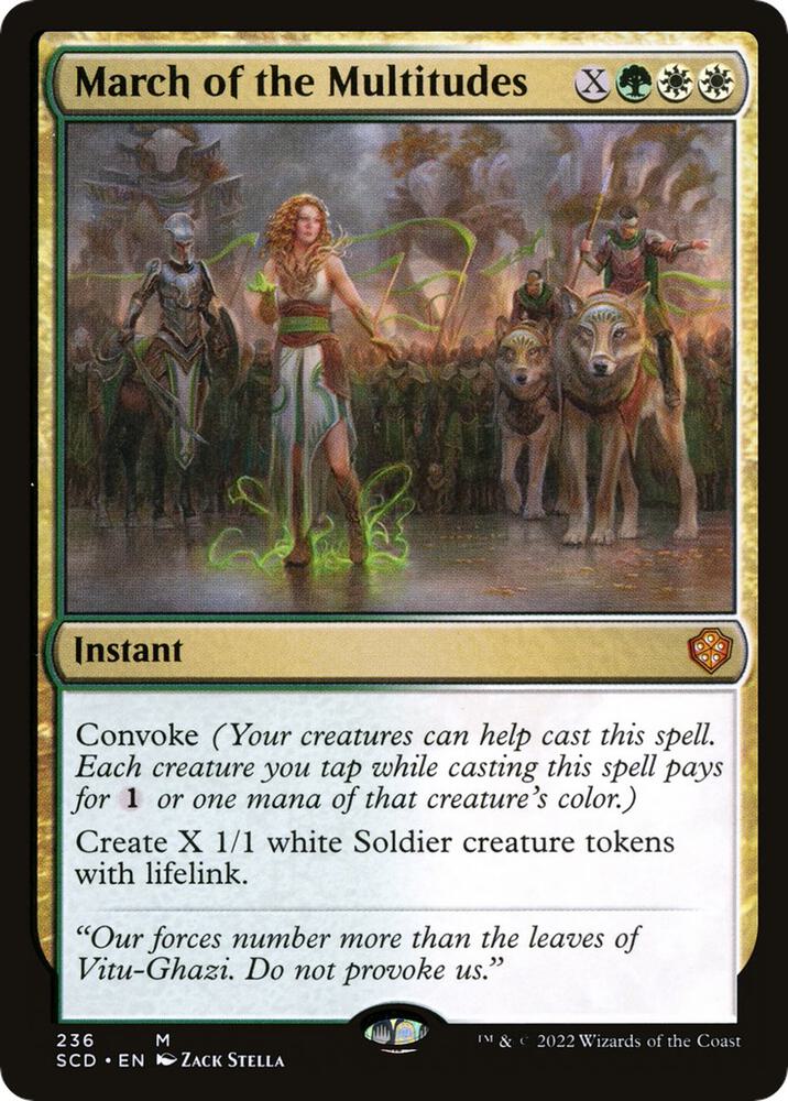 March of the Multitudes card image