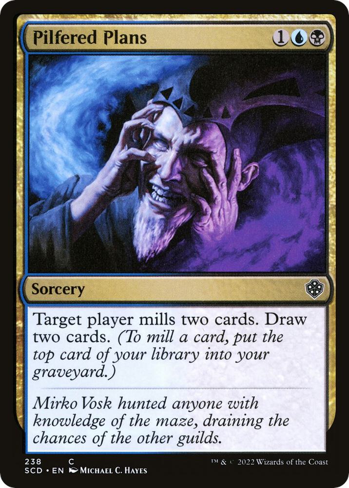 Pilfered Plans card image