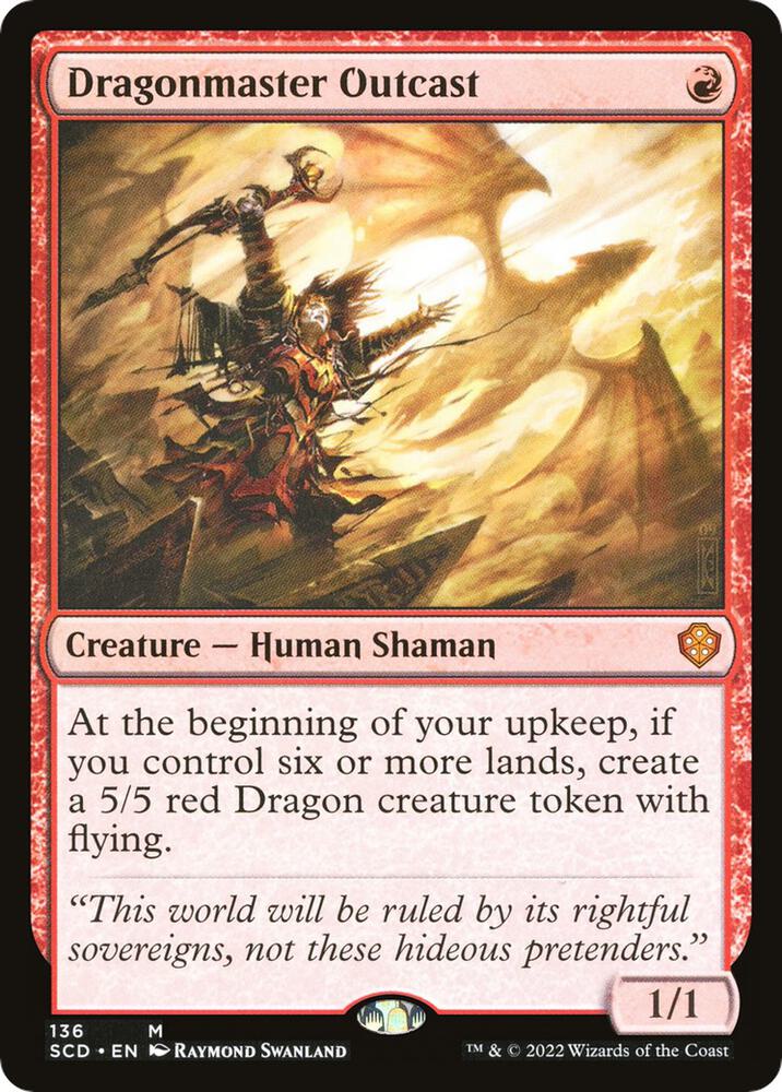Dragonmaster Outcast card image