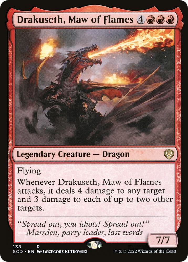 Drakuseth, Maw of Flames card image