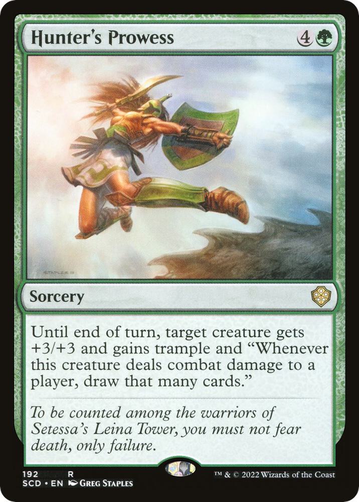 Hunter's Prowess card image