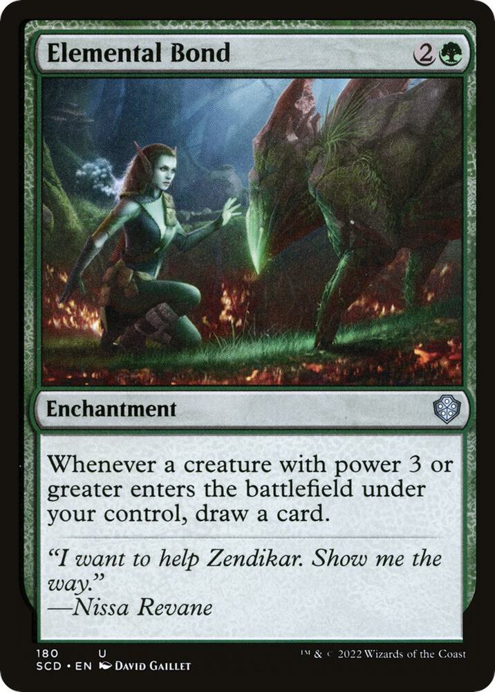 Elemental Bond card image