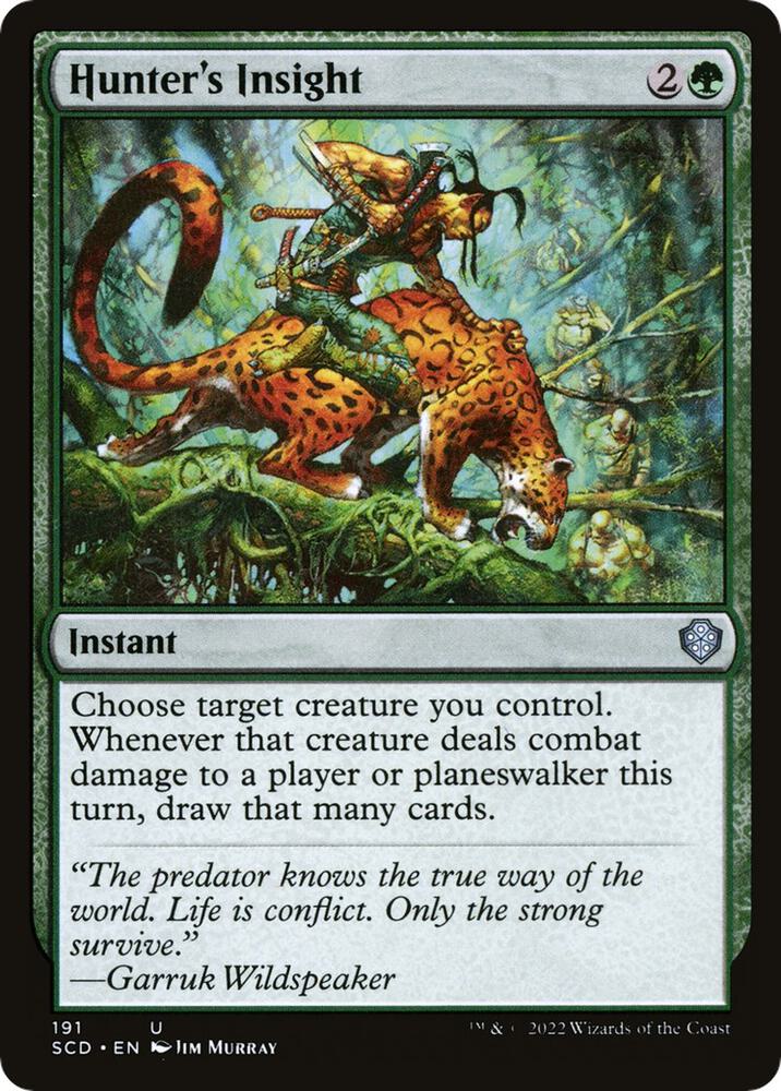 Hunter's Insight card image