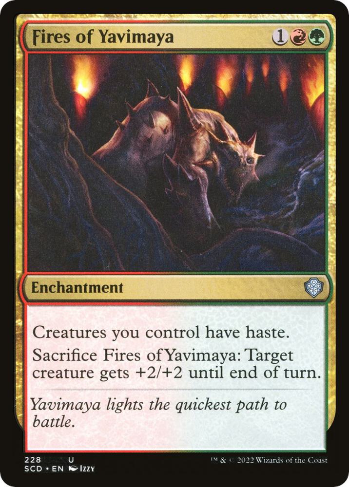 Fires of Yavimaya card image