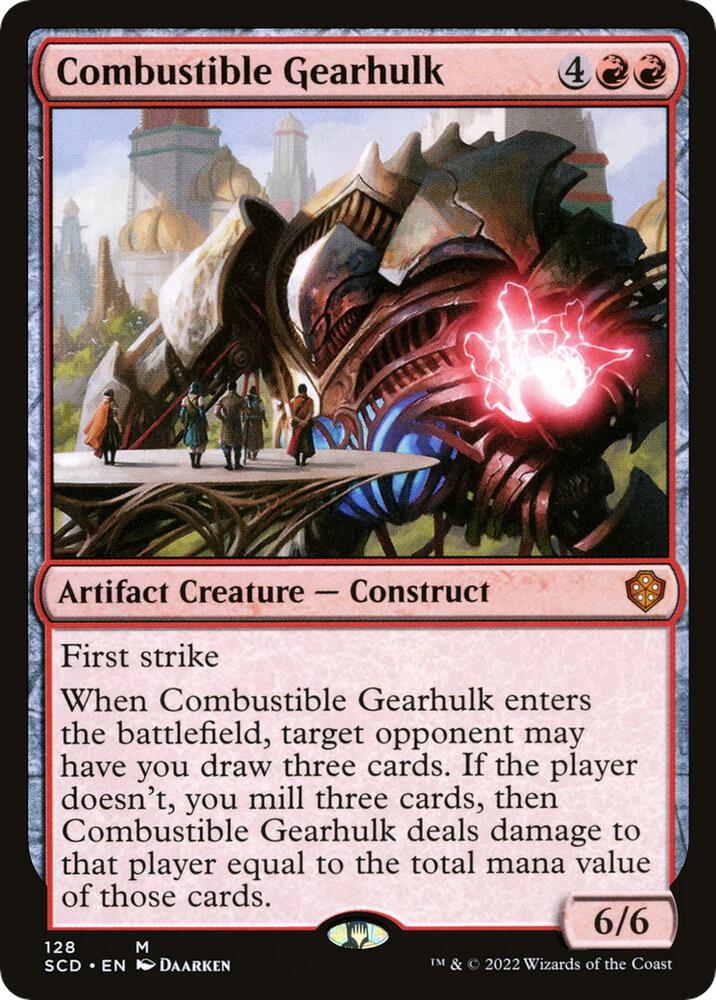 Combustible Gearhulk card image