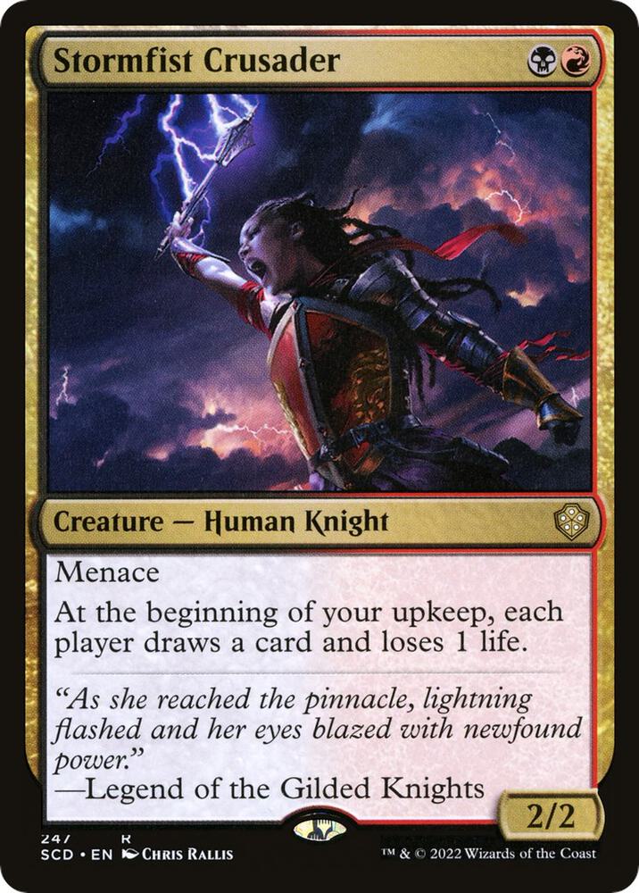 Stormfist Crusader card image