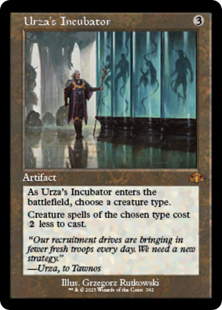 Urza's Incubator (Retro Frame) card image