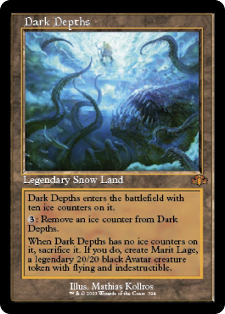 Dark Depths (Retro Frame) card image