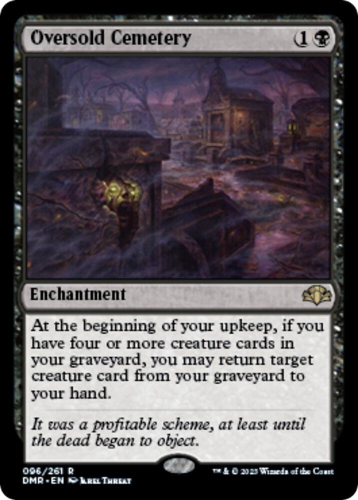 Oversold Cemetery card image