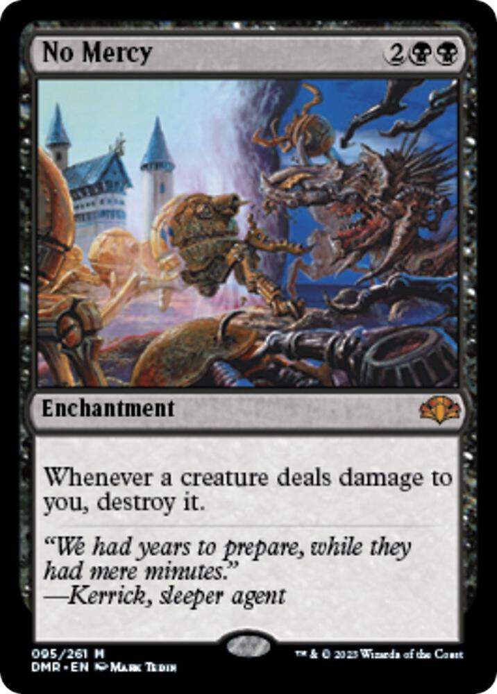 No Mercy card image
