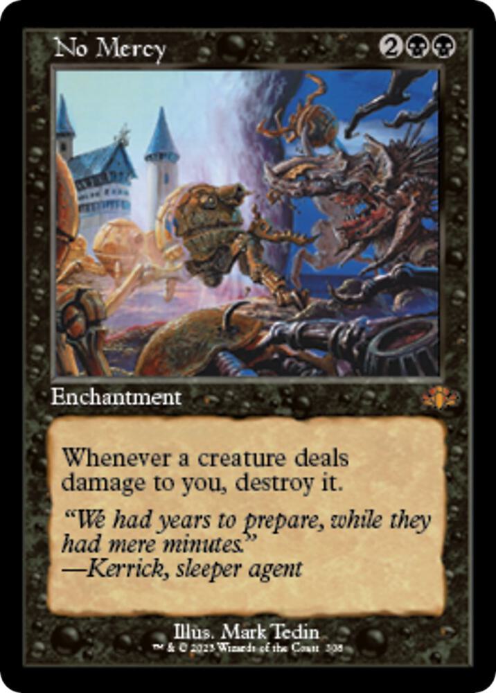 No Mercy (Retro Frame) card image