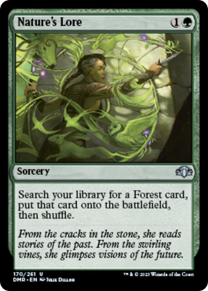 Nature's Lore card image