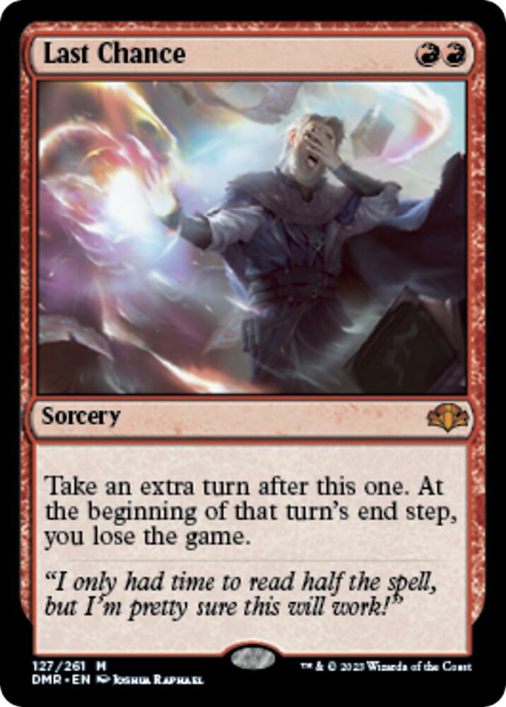 Last Chance card image