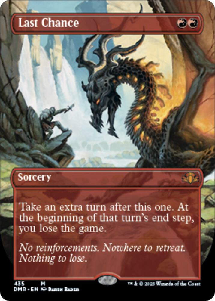 Last Chance (Borderless) card image