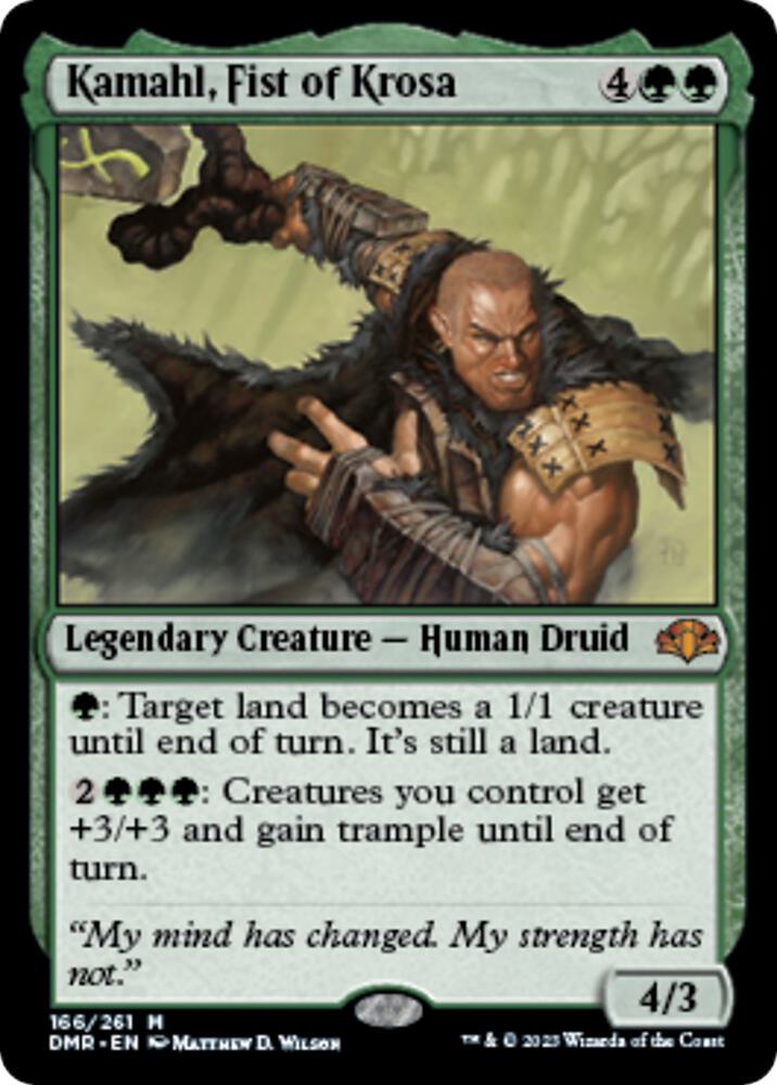 Kamahl, Fist of Krosa card image
