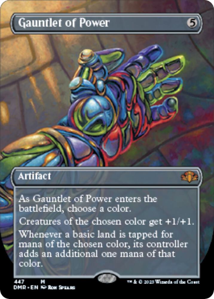 Gauntlet of Power (Borderless) card image