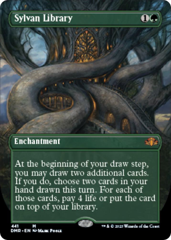 Sylvan Library (Borderless) card image