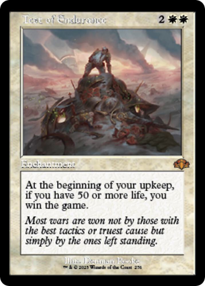 Test of Endurance (Retro Frame) card image