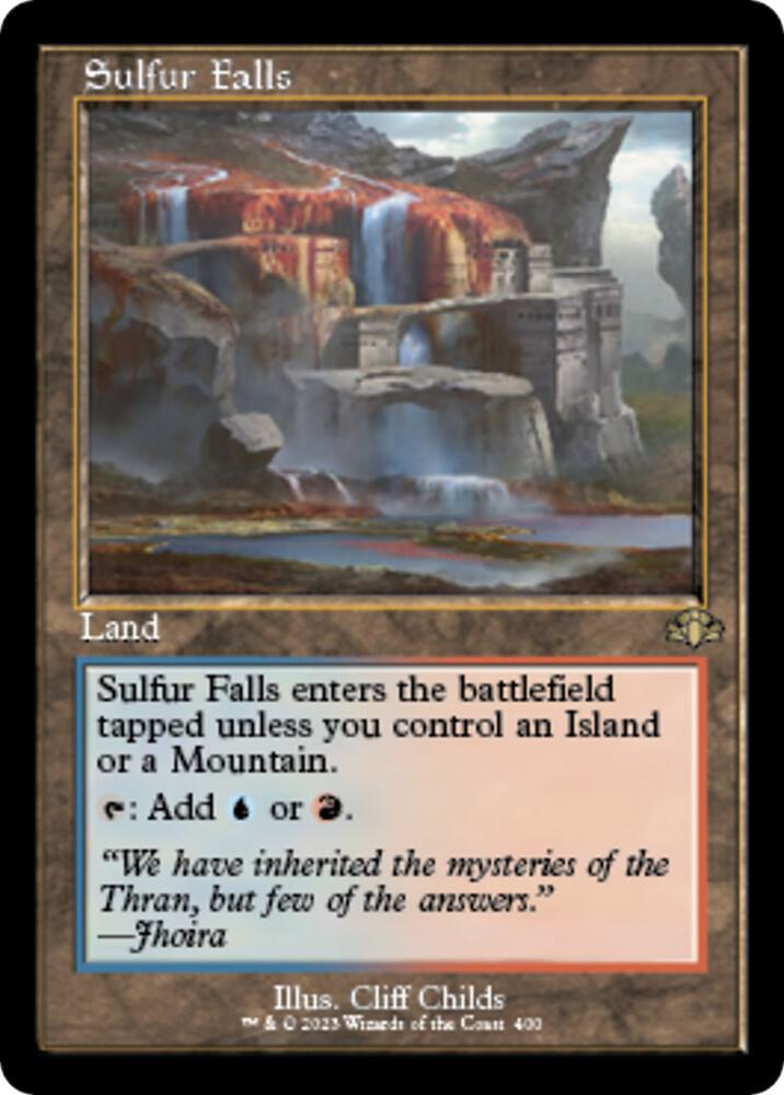 Sulfur Falls (Retro Frame) card image