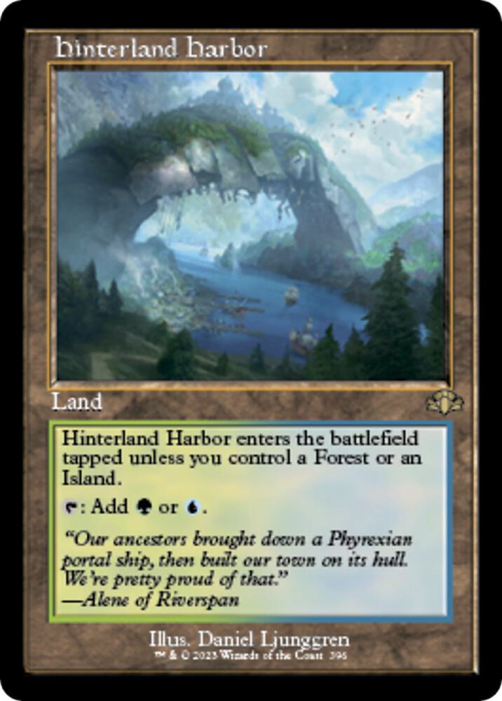Hinterland Harbor (Retro Frame) card image