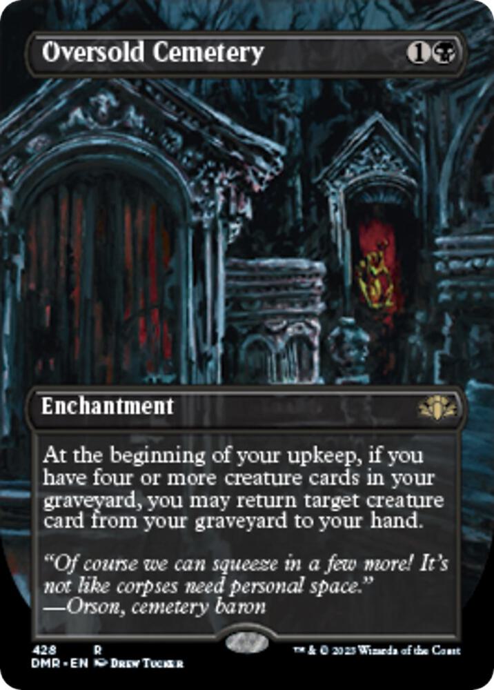 Oversold Cemetery (Borderless) card image