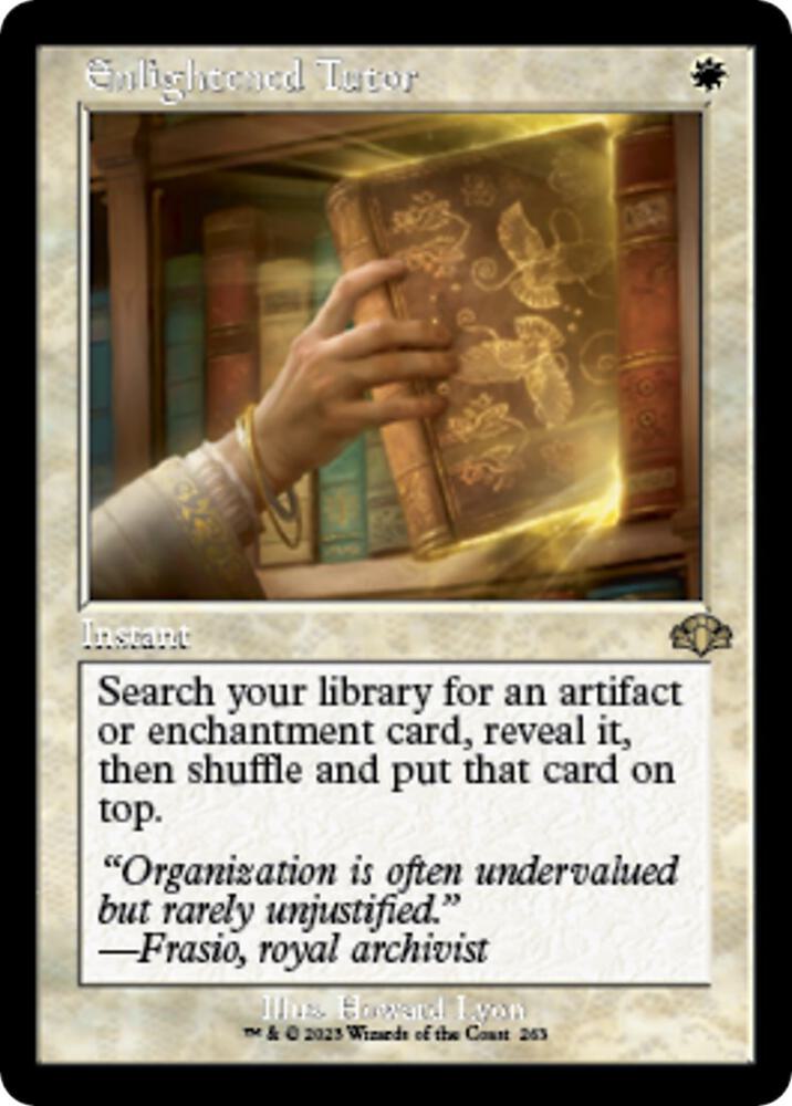 Enlightened Tutor (Retro Frame) card image