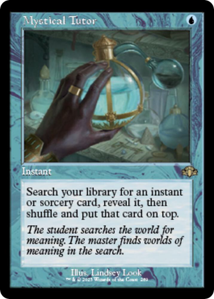 Mystical Tutor (Retro Frame) card image