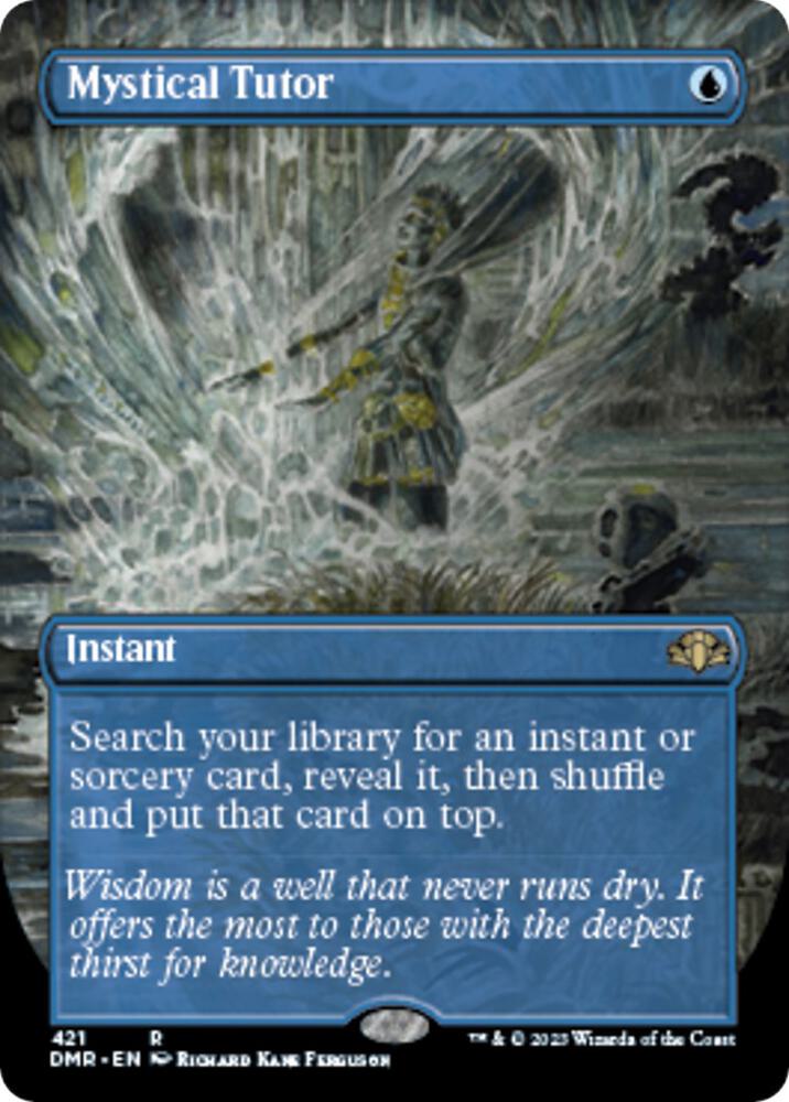 Mystical Tutor (Borderless) card image