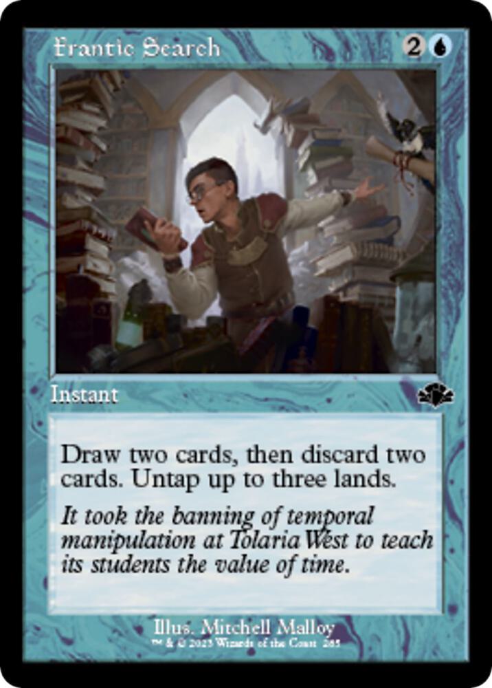 Frantic Search (Retro Frame) card image
