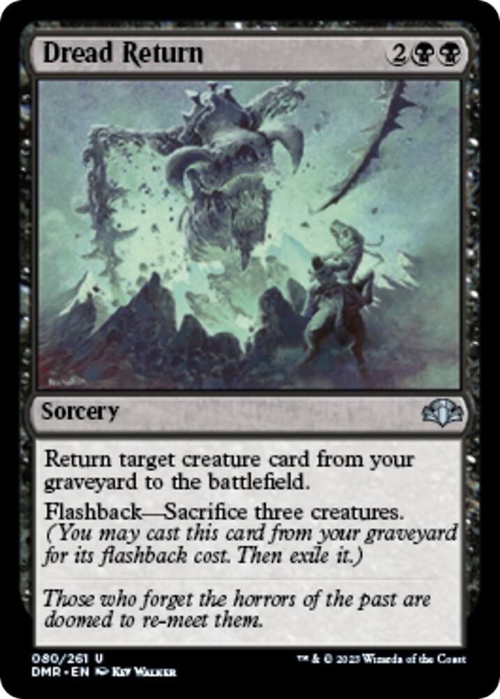 Dread Return card image