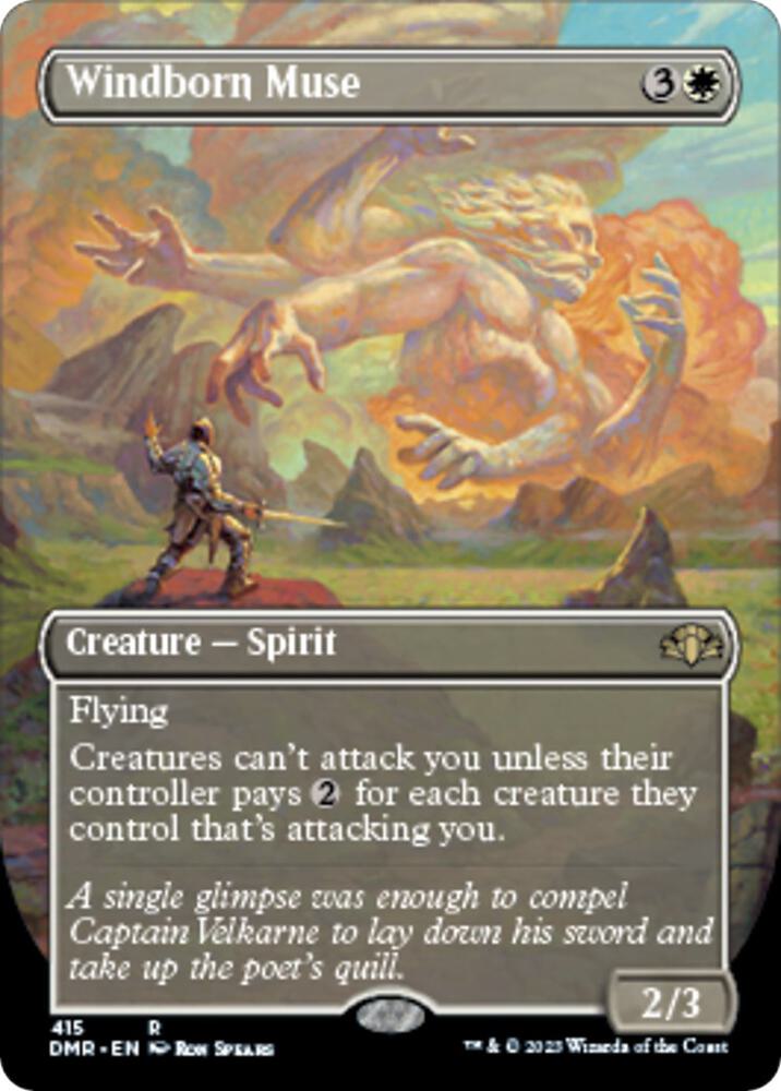 Windborn Muse (Borderless) card image