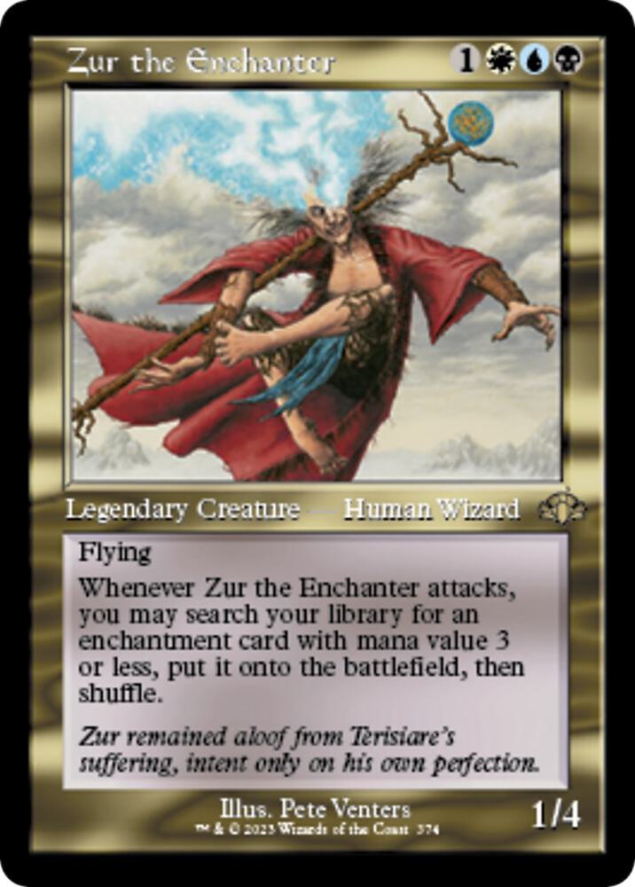 Zur the Enchanter (Retro Frame) card image