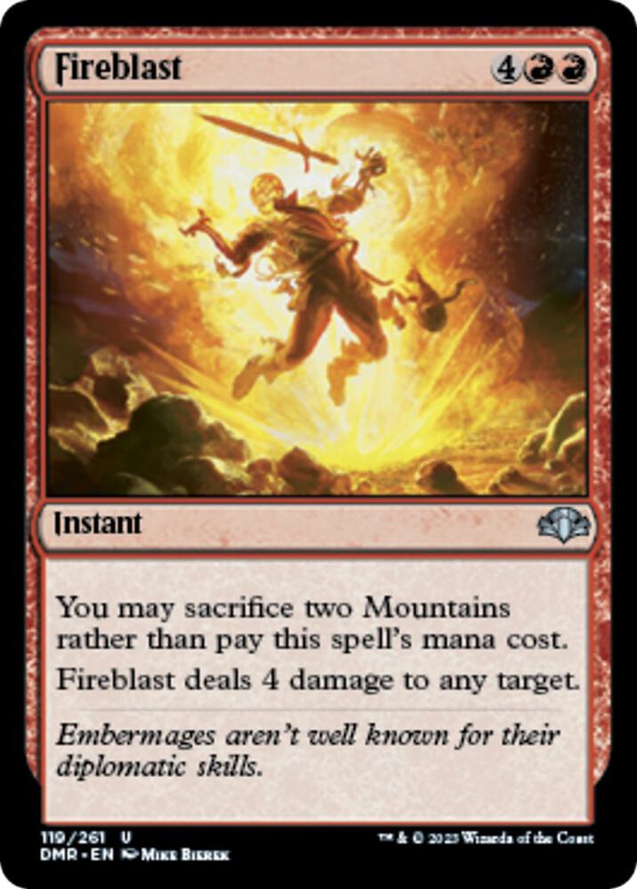 Fireblast card image