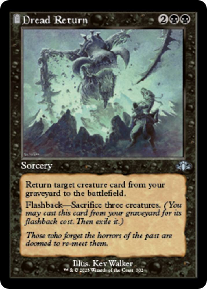 Dread Return (Retro Frame) card image
