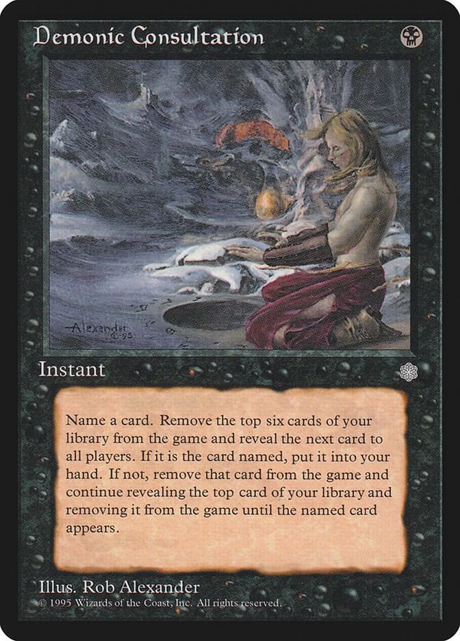 Demonic Consultation card image