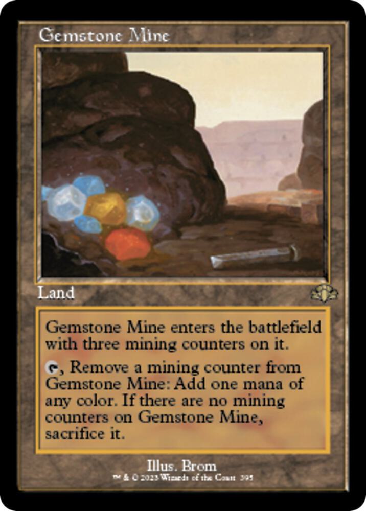 Gemstone Mine (Retro Frame) card image