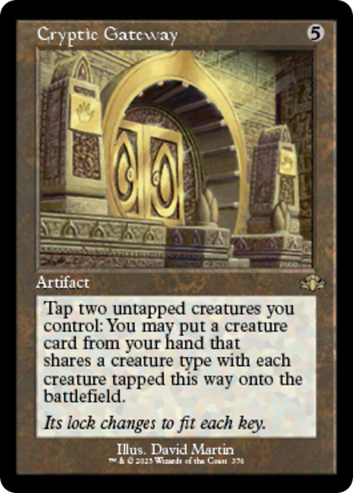 Cryptic Gateway (Retro Frame) card image