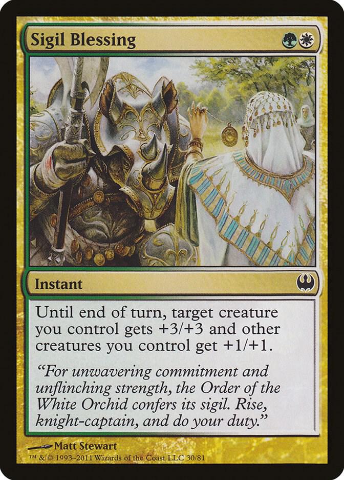 Sigil Blessing card image