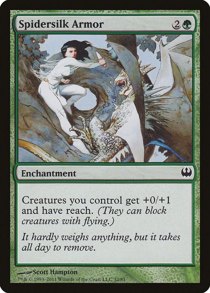Spidersilk Armor card image