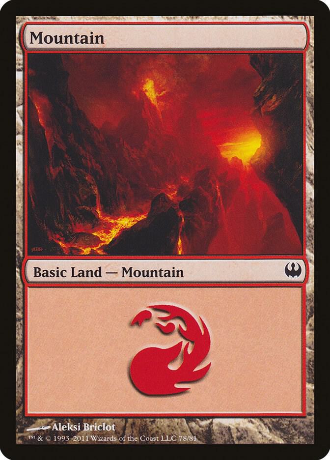 Mountain (78) card image