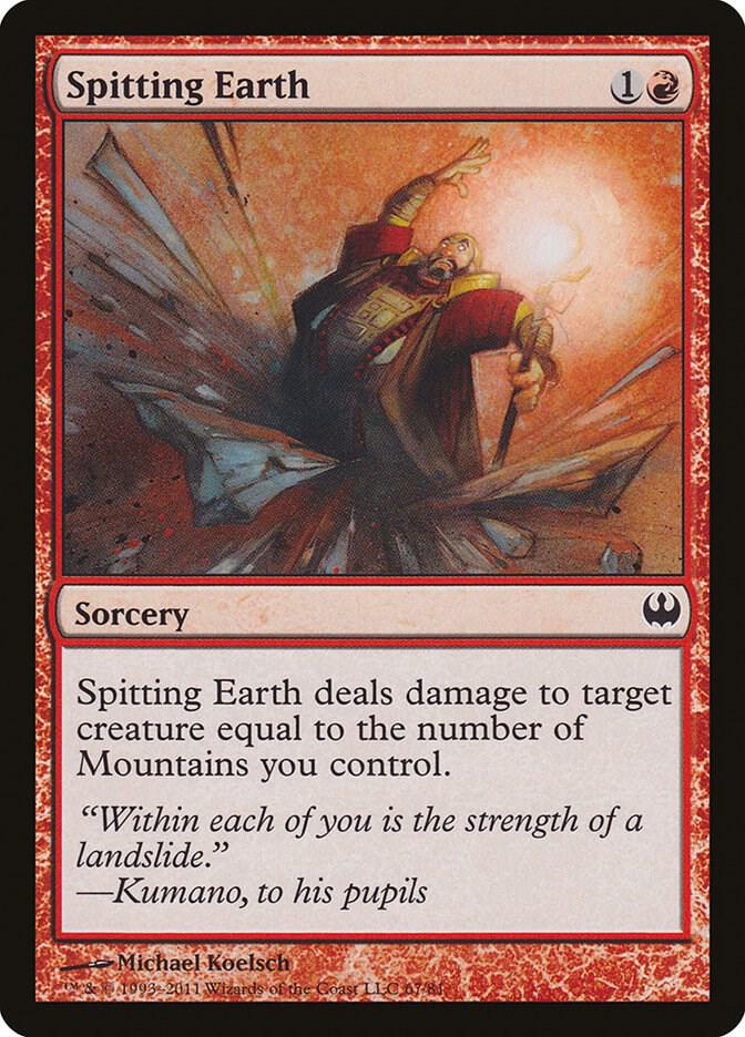 Spitting Earth card image