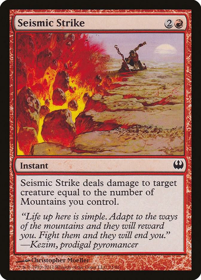Seismic Strike card image
