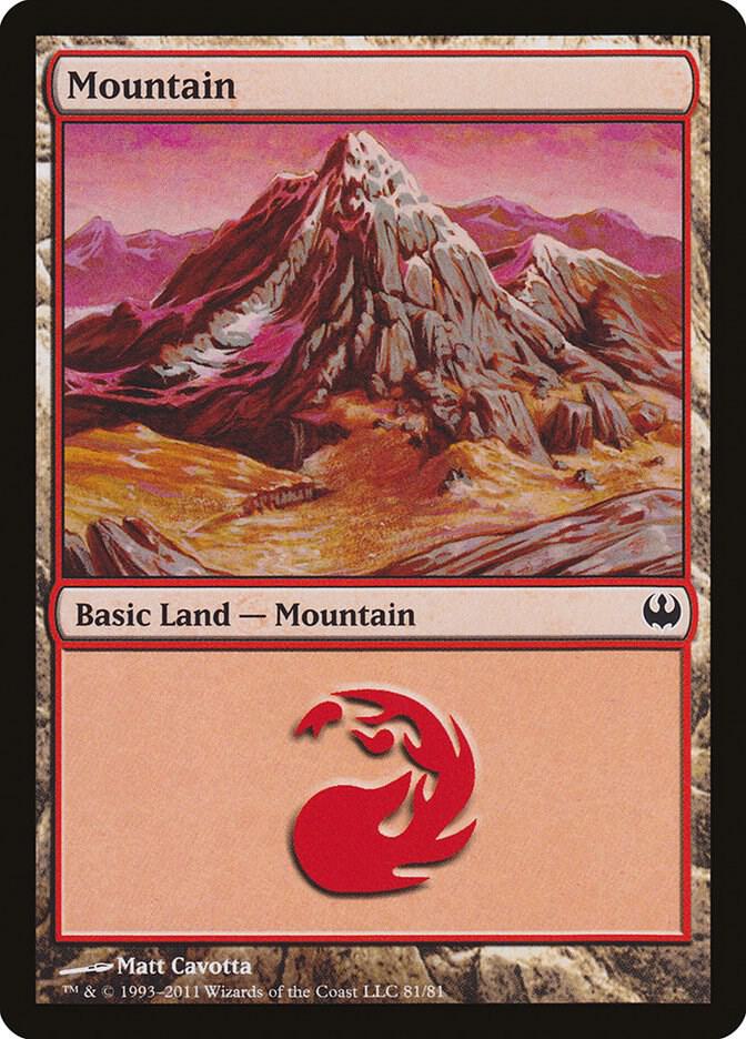 Mountain (81) card image