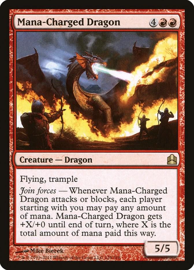 Mana-Charged Dragon card image
