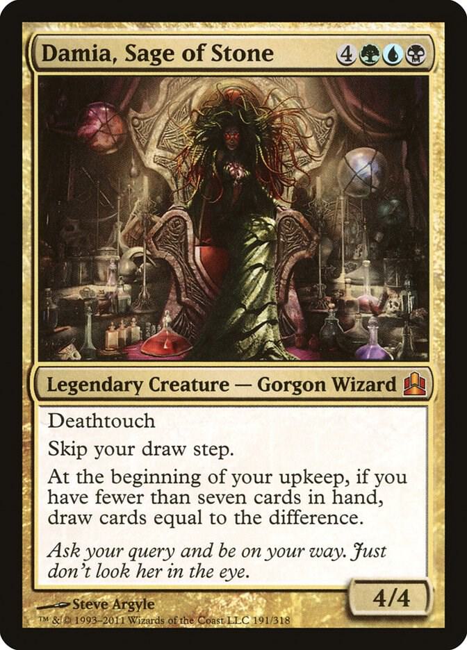 Damia, Sage of Stone card image