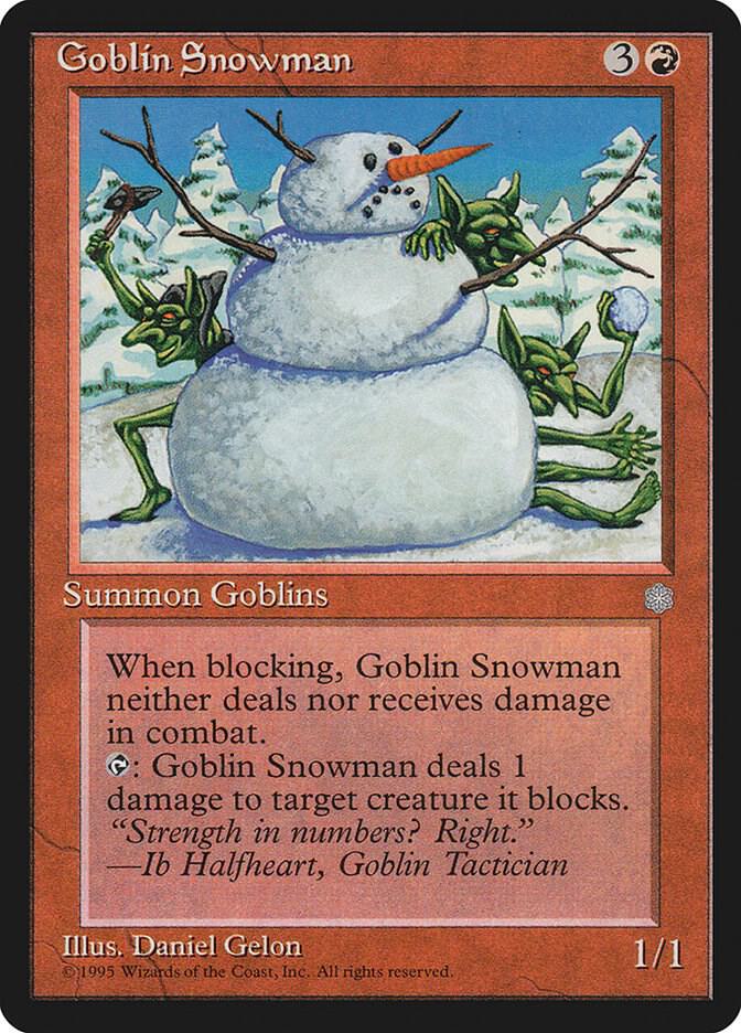 Goblin Snowman card image